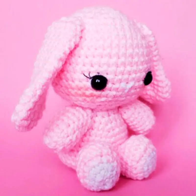 Easter Pink Bunny Amigurumi PDF Crochet